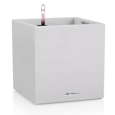 Donica Lechuza Canto Stone 30 kostka biały kwarcowy