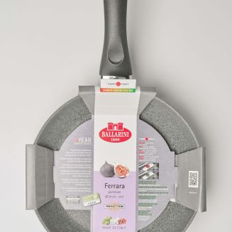 Głęboka patelnia granitowa indukcyjna Ballarini Ferrara - 24 cm - 7