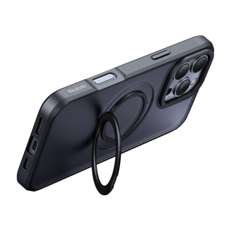 Etui MCDODO PC-4932 MagSafe ze stojakiem do iPhone 16 Pro (czarne) - 3