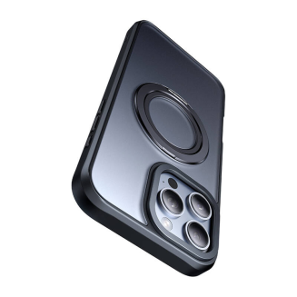 Etui MCDODO PC-4932 MagSafe ze stojakiem do iPhone 16 Pro (czarne) - 4