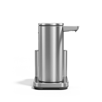 Dozownik automatyczny do płynu z pojemnikiem na akcesoria Simplehuman 265 ml stal szczotkowana - 2