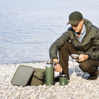 Pojemnik na lunch Casa Bugatti B BOTTLES Green Forest 500 ml - 4