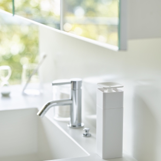  Yamazaki Push Tower dishwashing liquid dispenser, white - 6