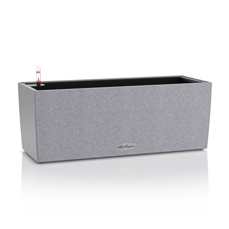 Donica Lechuza Balconera Stone 50 | 80 szary kamienny