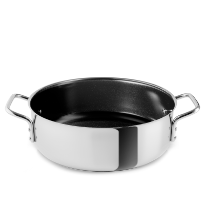 Patelnia sauté Eva Solo Stainless Steel Ceramic Slip-Let® Ø24 cm | JESIENNA PROMOCJA