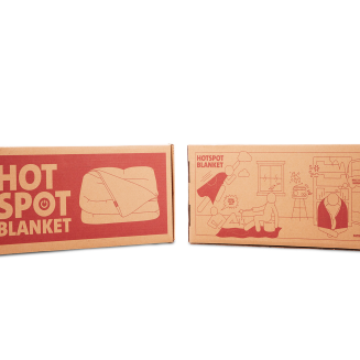 Koc podgrzewający Fatboy Hotspot Blanket toffee - 9