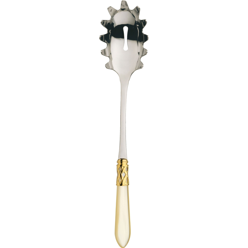 Łyżka do spaghetti Casa Bugatti Aladdin Ivory/Gold