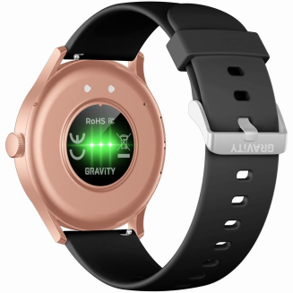 Smartwatch Gravity Czarno Różowy GT2-2 PRO - 4