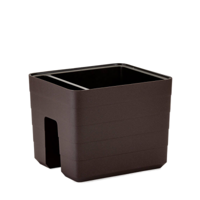Balkonowa donica samo-nawadniająca Urbalive Berberis brązowy 26x30 cm