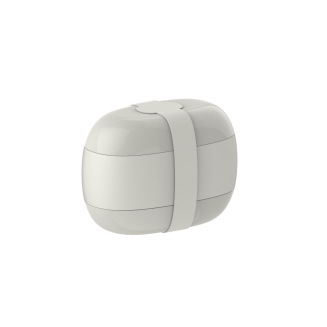 Alessi Food à Porter lunch box, gray - 2