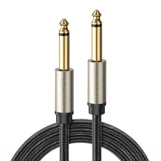  UGREEN AV128 Jack cable 6.35 mm - 3m (gray) - 2
