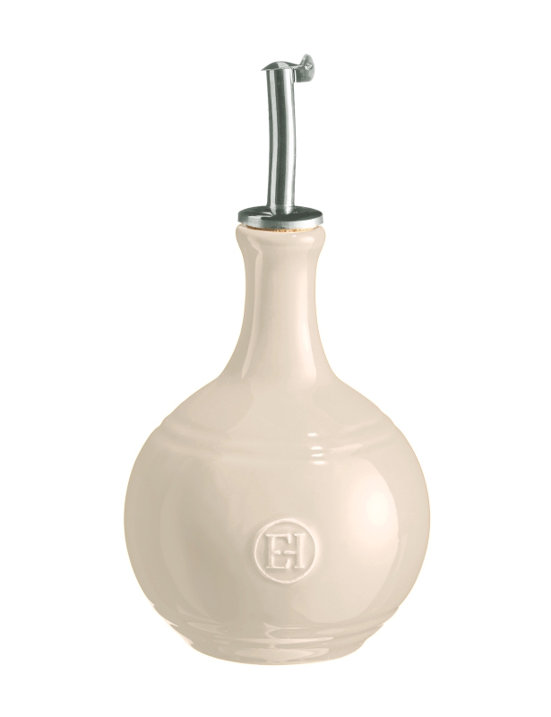  Emile Henry vinegar bottle, cream