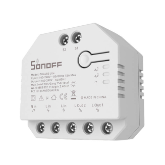 Przełącznik SONOFF Dual R3 Lite Wi-Fi 2-kanałowy - 3