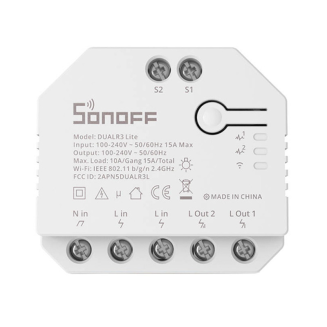  SONOFF Dual R3 Lite Wi-Fi Switch 2-Channel - 4