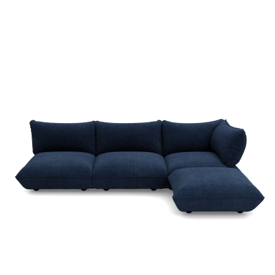 Sofa narożna Fatboy Sumo Corner Sofa Right Cord Deep Blue