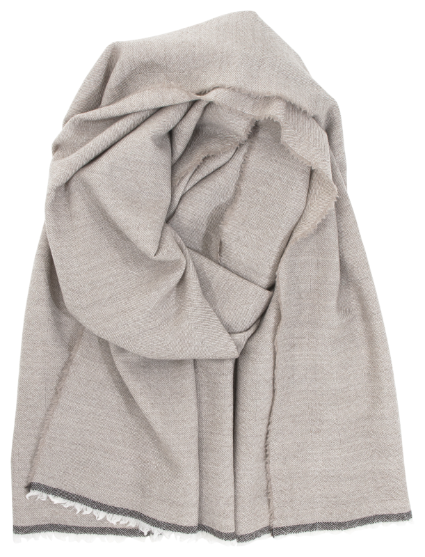 Szal z wełny merino Lapuan Kankurit VIIRU beige 35x170 cm | BESTSELLER | SZYBKA WYSYŁKA 24H