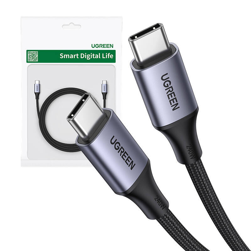  UGREEN US535 USB-C-USB-C Cable 2m (Black)