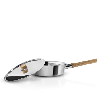 Patelnia z pokrywką Eva Solo Nordic Kitchen Steel Ø24 cm - 2