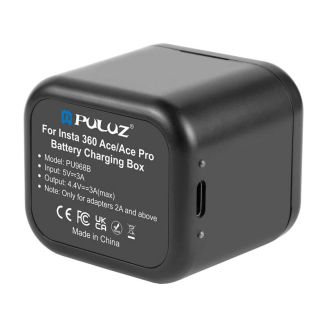 Ładowarka PULUZ 2-slot + etui na karty do Insta360 Ace - 2