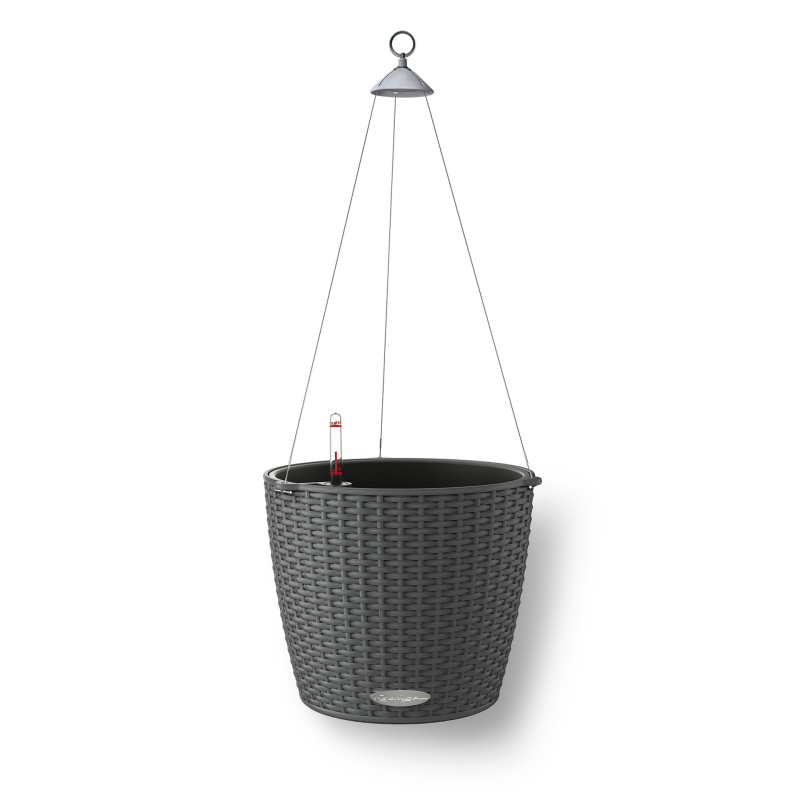  Lechuza Nido Cottage 28 granite flowerpot