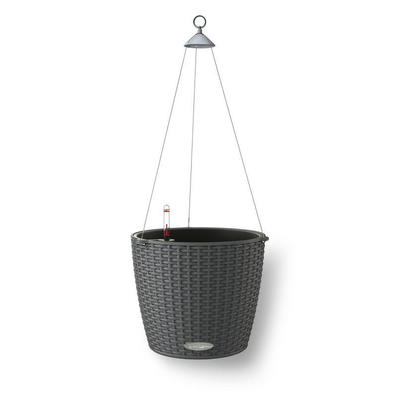  Lechuza Nido Cottage 28 granite flowerpot