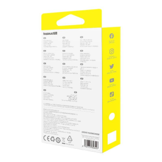 Kabel BASEUS Free2Draw USB-C-3w1 1.1m (biały) - 8