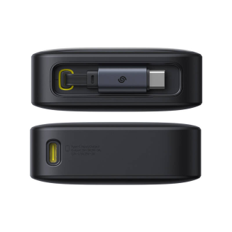 Powerbank BASEUS OS Free2Pull 10000mAh 30W z kablem (czarny) - 3