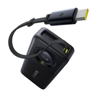 Powerbank BASEUS OS Free2Pull 10000mAh 30W z kablem (czarny) - 4