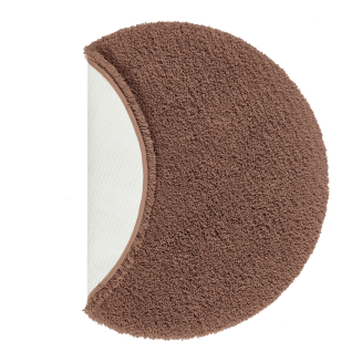 Dywanik łazienkowy Aquanova Musa camel Ø80 cm - 2