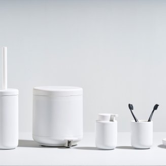  Zone Denmark Ume Soft Grey Toothbrush Cup - 5