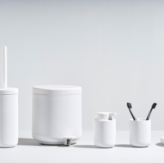 Kubek na szczoteczki do zębów Zone Denmark Ume Soft Grey - 5