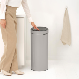 Kosz Brabantia Touch Bin New 30l Soft Grey - 10