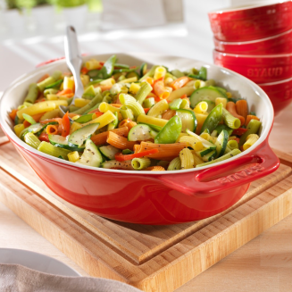 Owalny półmisek ceramiczny Staub - 2.3 ltr, Czerwony - 2