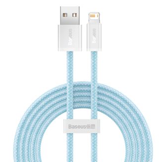 Kabel USB do Lightning Baseus Dynamic, 2.4A, 1m (niebieski) - 2