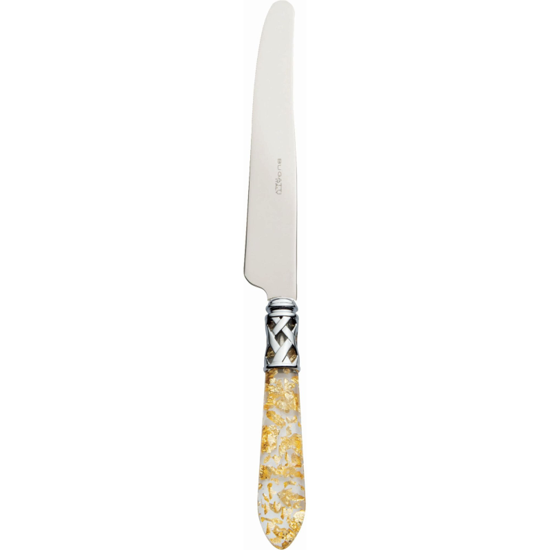 Nóż obiadowy Casa Bugatti Aladdin Gold/Steel