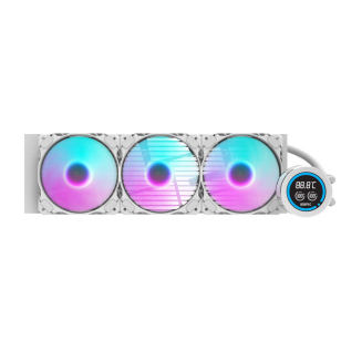  DARKFLASH DN-D360 water cooling 120mm x3 (white) - 4