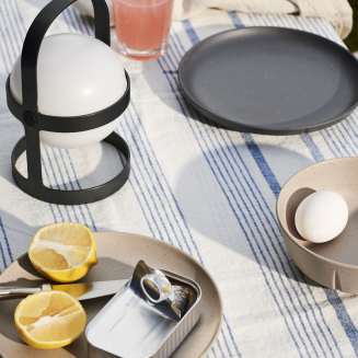  Solar lamp with USB Rosendahl Soft Spot Black 34 cm - 9