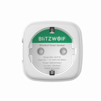 Inteligentne gniazdko Blitzwolf BW-SHP15, ZigBee, 3680W - 5