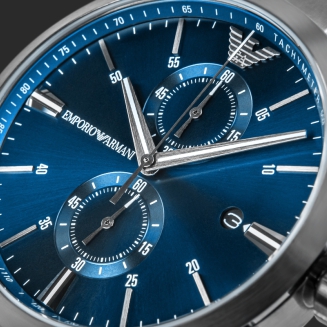 Zegarek Męski EMPORIO ARMANI Claudio AR11481 + BOX - 4