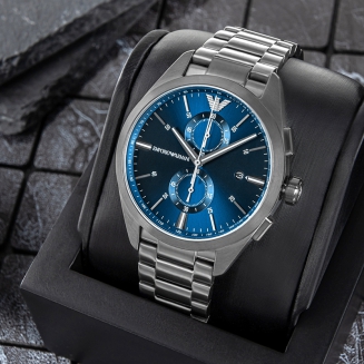 Zegarek Męski EMPORIO ARMANI Claudio AR11481 + BOX - 5