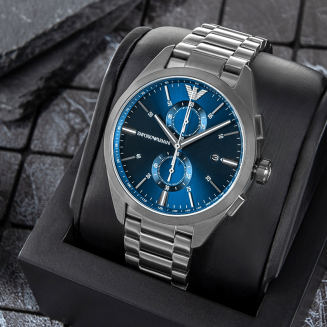Zegarek Męski EMPORIO ARMANI Claudio AR11481 + BOX - 5