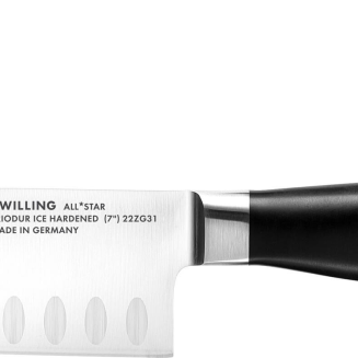 Zestaw 2 noży Zwilling All * Star Silver: Nóż do warzyw + Nóż Santoku - 6
