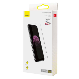 Szkło hartowane 0.3mm Baseus do iPhone XR / 11 (2szt.) - 6