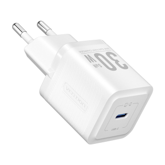 Ładowarka sieciowa Vention FEZB0-EU USB-C GaN (30W) (biała) - 2
