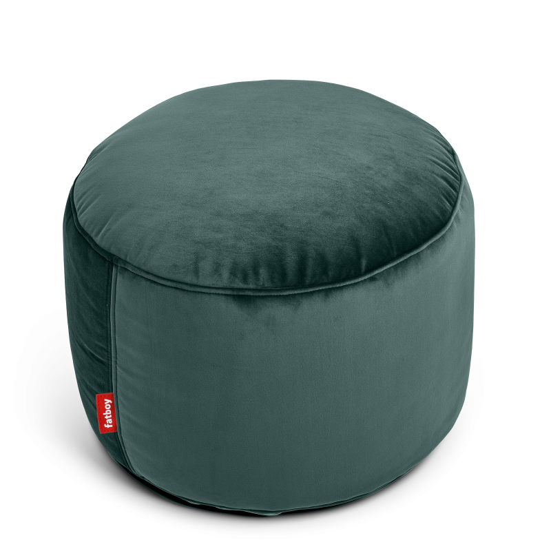  Fatboy Point Velvet Petrol pouffe Ø50x35 cm