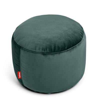  Fatboy Point Velvet Petrol pouffe Ø50x35 cm