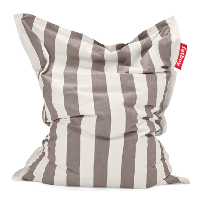 Fatboy Original Outdoor Stripe Cacao pouffe 180x140 cm