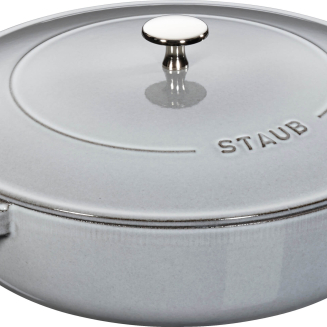  Deep stewing pan with lid Staub - 28 cm, Graphite - 2