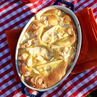 Owalny półmisek ceramiczny Staub - 1.1 ltr, Niebieski - 4