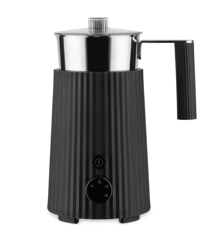 Spieniacz do mleka Alessi Plissé Black